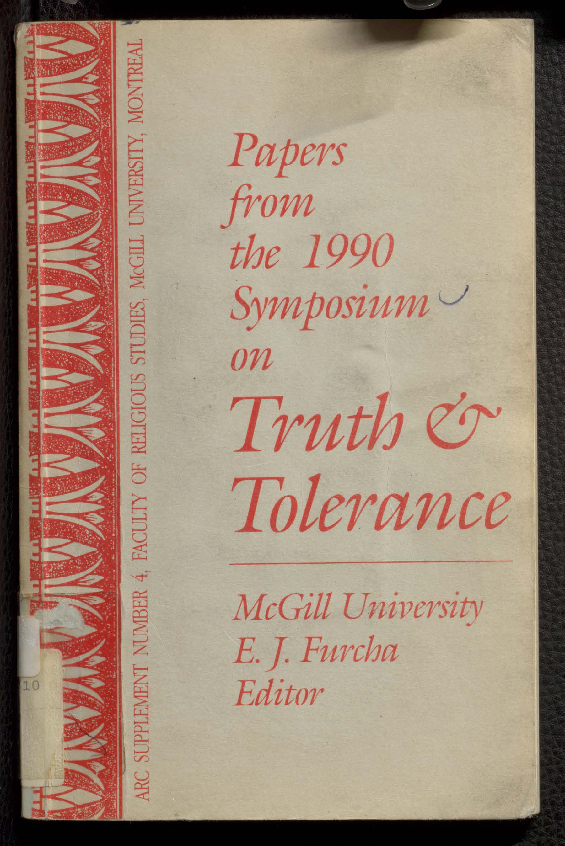White cover with lacelike drawn edge in red ink along bound side of cover