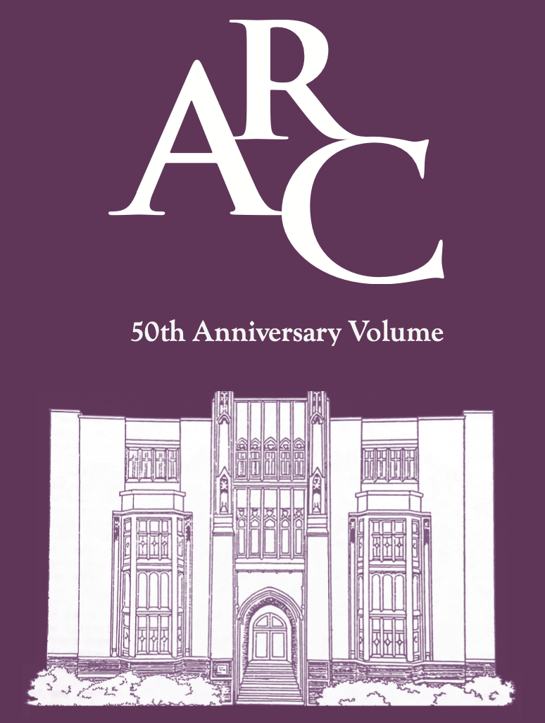 					View Vol. 50 (2022): Arc: The Journal of the School of Religious Studies
				