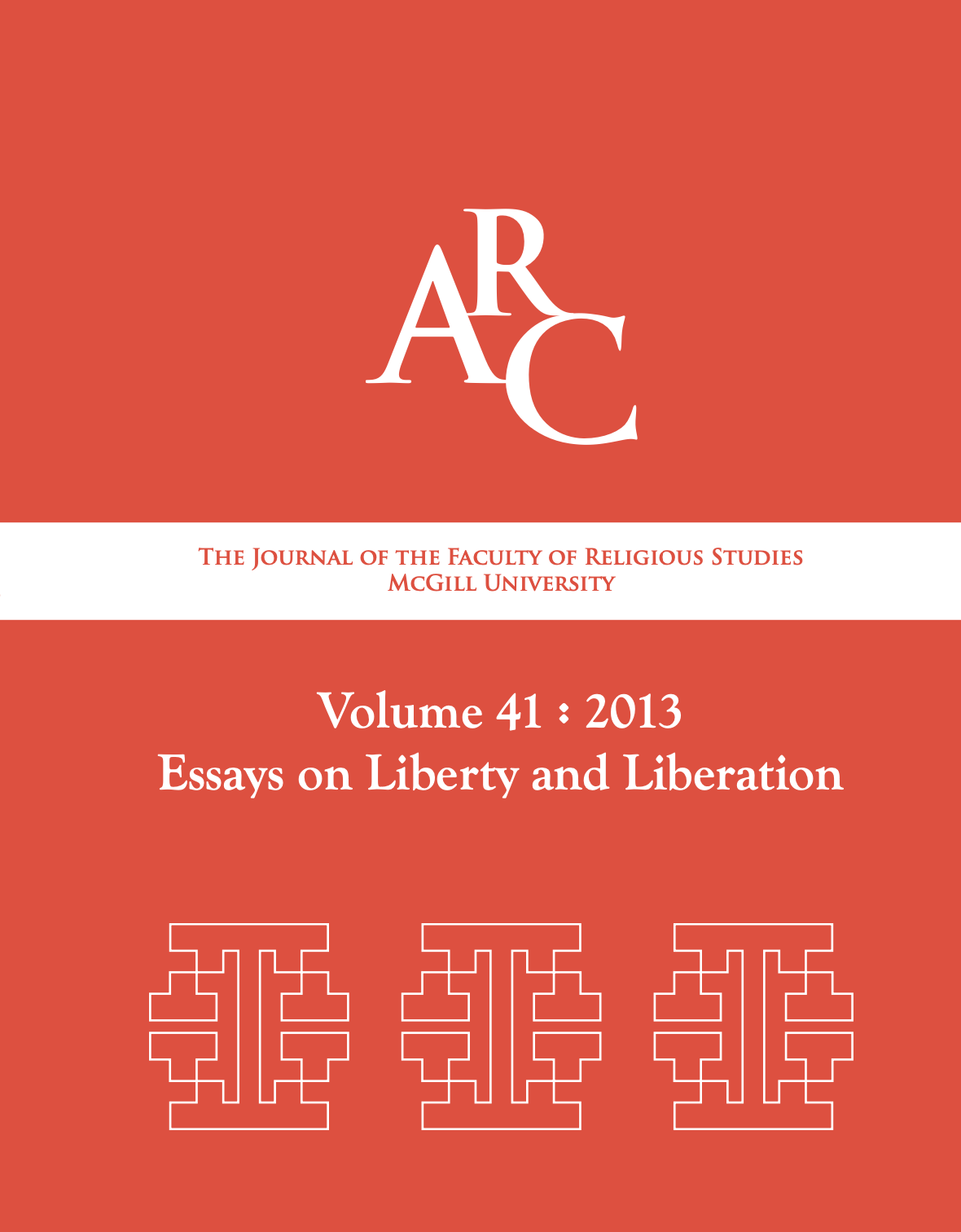 					Afficher Vol. 41 (2013): Arc: Essays on Liberty and Libteration
				