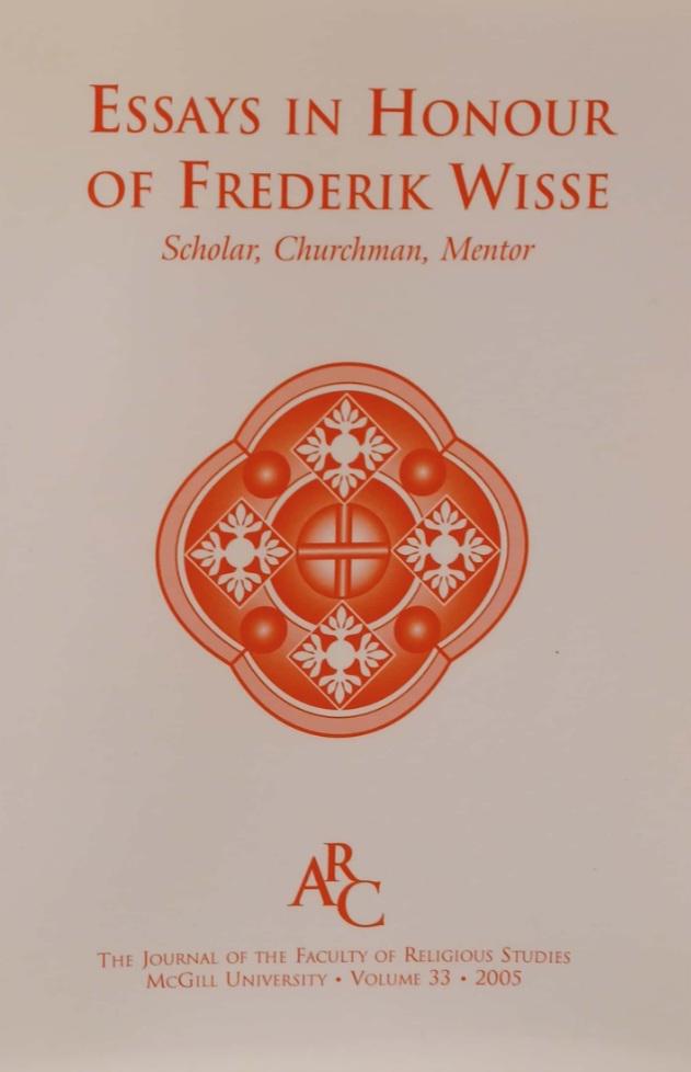 					View Vol. 33 (2005): Arc: Essays in Honour of Frederick Wisse
				
