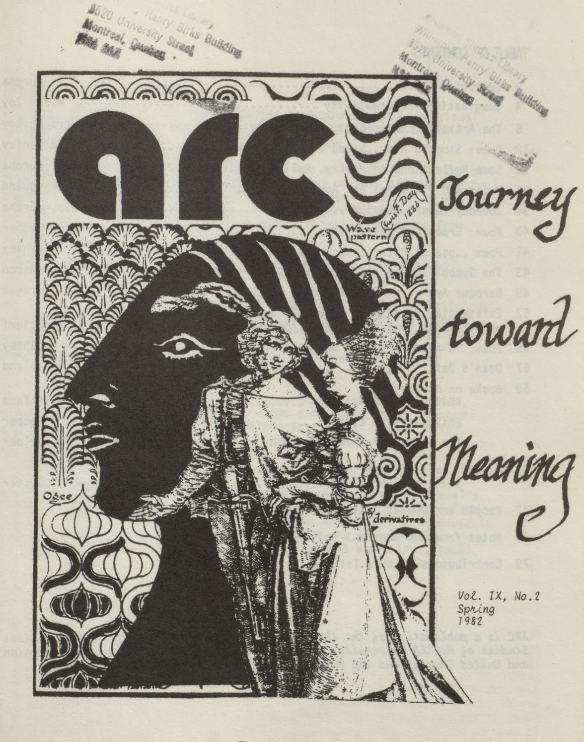 					View Vol. 9 No. 2 (1982): Arc: Journey Toward Meaning
				